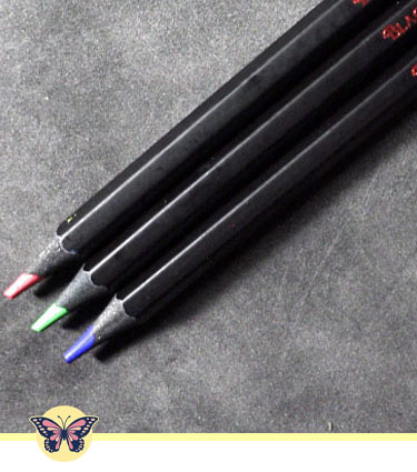 Black Widow (Black Widow Set) Colored Pencils Point of Pencil