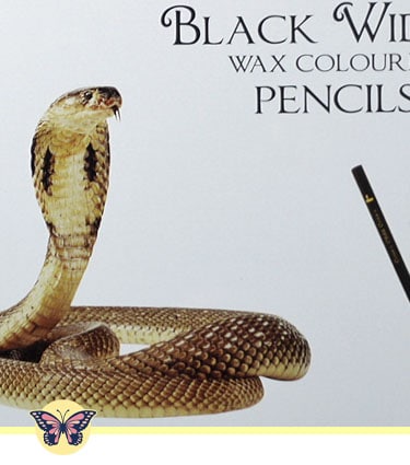 Black Widow (Cobra Set) Colored Pencils Partial Image