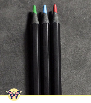 Black Widow (Black Widow Set) Colored Pencils Black Barrel