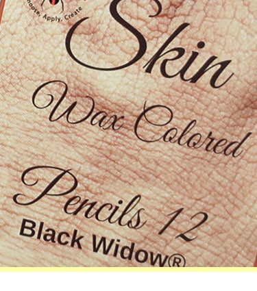 Black Widow (Skin Tones Set) Colored Pencils Partial Image
