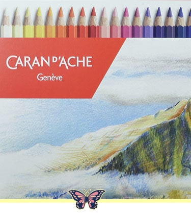 Caran d'Ache Pablo Colored Pencils, Tin Set of 12