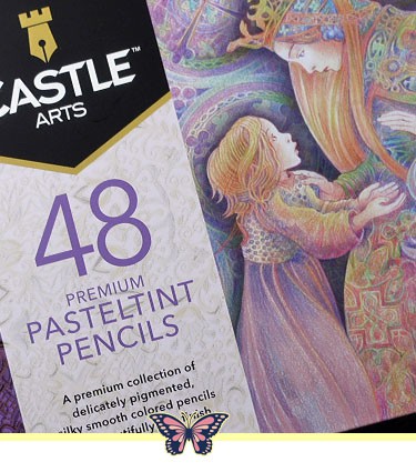 Castle Arts Colored Pencils Pasteltint Set 3