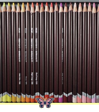 Derwent Drawing Pencils Color Chart  Derwent Colored Pencils Review -  Derwent 12 24 - Aliexpress