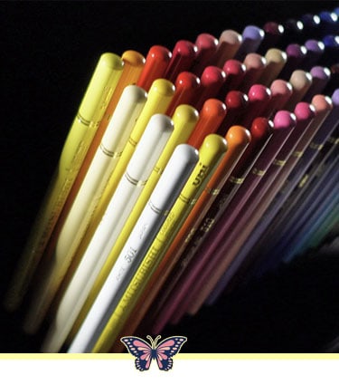 Mitsubishi Uni Colored Pencils 1
