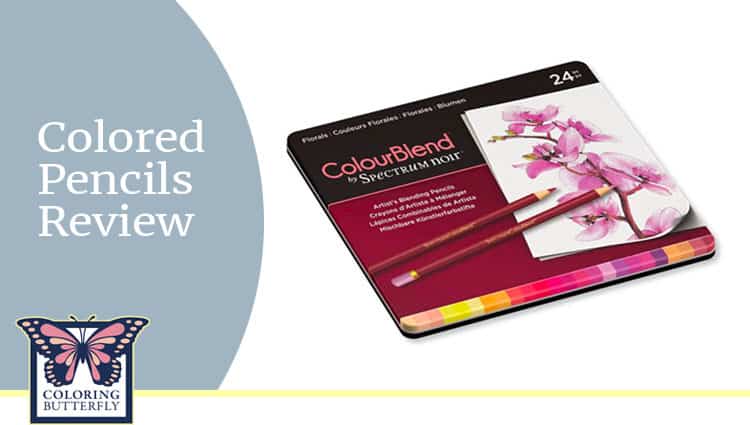 Spectrum Noir ColourBlend (Florals Set) Colored Pencils Review 