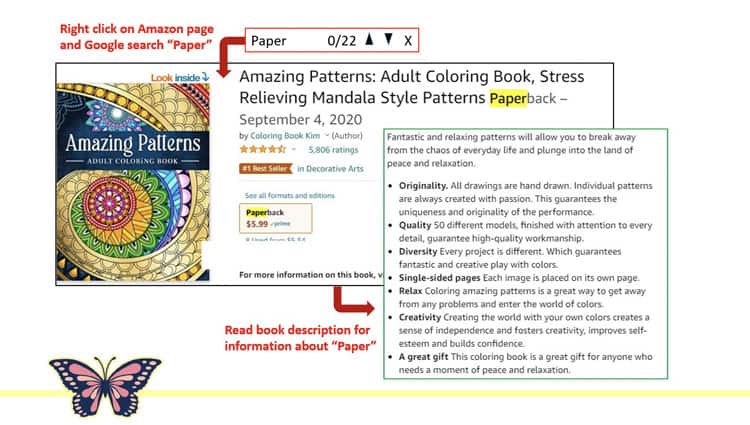 Google Amazon to find coloring books with poor-quality paper 4