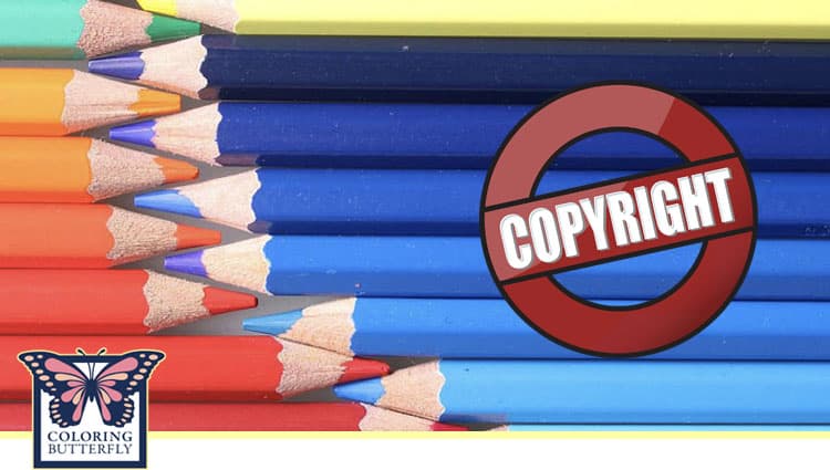 Copyrighted Coloring Books and Pages