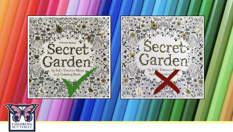 Spot Fake Coloring Books on Amazon 1